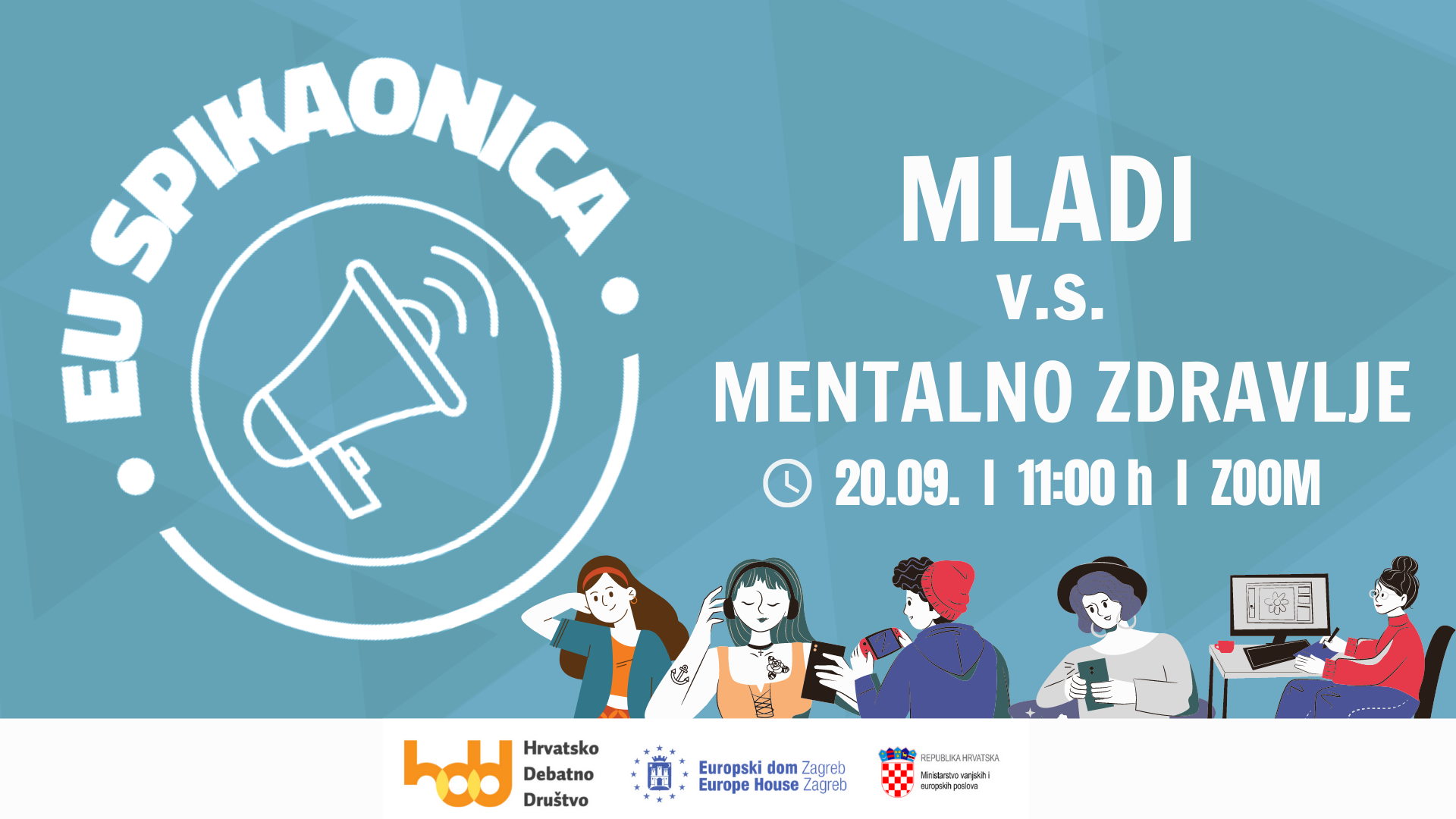 EU Spikaonica: MLADI v.s. MENTALNO ZDRAVLJE
